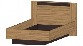 Серия Бостон Кровать 1200 дуб вотан в Пыть-Яхе - pyt-yah.mebel-tymen.ru | фото