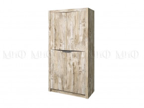 Шкаф 2-х створчатый Ривьера Дуб Юкон, Бетон темный в Пыть-Яхе - pyt-yah.mebel-tymen.ru | фото