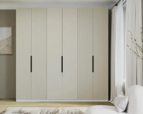 Шкаф 2250 Капучино нубук Аква в Пыть-Яхе - pyt-yah.mebel-tymen.ru | фото