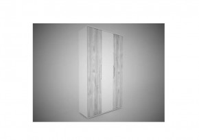 Шкаф 3-х створчатый EVO "Сорренто" с ЛДСП створкой и зеркалом в Пыть-Яхе - pyt-yah.mebel-tymen.ru | фото