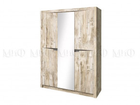 Шкаф 3-х створчатый Ривьера Дуб Юкон, Бетон темный в Пыть-Яхе - pyt-yah.mebel-tymen.ru | фото