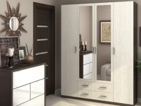 Шкаф 4-х створчатый Квадро в Пыть-Яхе - pyt-yah.mebel-tymen.ru | фото