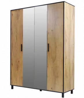 Шкаф 4-х створчатый Лофт 4 в Пыть-Яхе - pyt-yah.mebel-tymen.ru | фото
