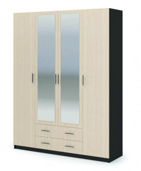 Шкаф 4х створчатый Гармония ШК 602 М Белфорт/Венге в Пыть-Яхе - pyt-yah.mebel-tymen.ru | фото