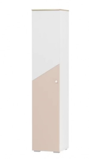 Шкаф для белья Банни НМ 041.43 Меренга/Бисквит в Пыть-Яхе - pyt-yah.mebel-tymen.ru | фото