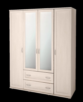 Шкаф для одежды 4-х дверный «Ника-Люкс» №19 в Пыть-Яхе - pyt-yah.mebel-tymen.ru | фото