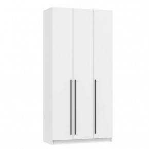 Шкаф для одежды 67.08 Брандо 3-х дверный ЛДСП белый  (h2500) в Пыть-Яхе - pyt-yah.mebel-tymen.ru | фото