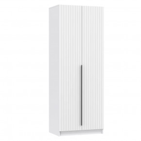 Шкаф для одежды 67.17 Брандо 2-х дверный МДФ Белый (h2150) в Пыть-Яхе - pyt-yah.mebel-tymen.ru | фото