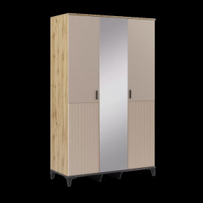 Шкаф для одежды и белья с зеркалом Дюна №1 в Пыть-Яхе - pyt-yah.mebel-tymen.ru | фото