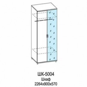 Шкаф для одежды и белья ШК-5004 Грейс в Пыть-Яхе - pyt-yah.mebel-tymen.ru | фото