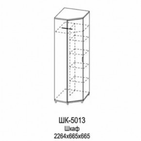 Шкаф для одежды и белья ШК-5013 Грейс в Пыть-Яхе - pyt-yah.mebel-tymen.ru | фото