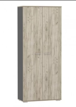 Шкаф для одежды Санти НМ 040.42 Антрацит/Дуб Крафт Серый в Пыть-Яхе - pyt-yah.mebel-tymen.ru | фото