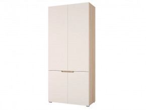 Шкаф двухстворчатый Анталия Сонома-Белый софт в Пыть-Яхе - pyt-yah.mebel-tymen.ru | фото