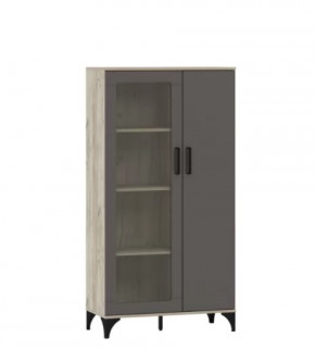 Шкаф комбинированный Марсель НМ 013.52 (Графит) в Пыть-Яхе - pyt-yah.mebel-tymen.ru | фото