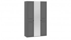 Шкаф комбинированный «Пандора» Серый графит, Графит матовый в Пыть-Яхе - pyt-yah.mebel-tymen.ru | фото