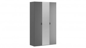 Шкаф комбинированный «Тиффани» Серый графит, Графит матовый в Пыть-Яхе - pyt-yah.mebel-tymen.ru | фото