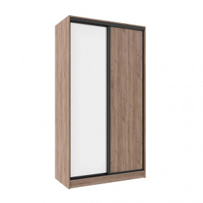 Шкаф-купе 1200 Домашний (зеркало/лдсп) в Пыть-Яхе - pyt-yah.mebel-tymen.ru | фото