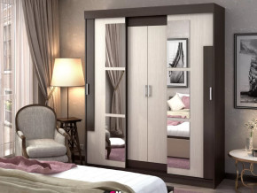 Шкаф-купе Фея Венге/Дуб белфорт в Пыть-Яхе - pyt-yah.mebel-tymen.ru | фото