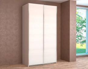 Шкаф-купе Иннэс-5 двухдверный 1400 мм Бодега Белая в Пыть-Яхе - pyt-yah.mebel-tymen.ru | фото