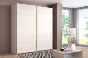 Шкаф-купе Иннэс-5 двухдверный 2000 мм Бодега белая в Пыть-Яхе - pyt-yah.mebel-tymen.ru | фото