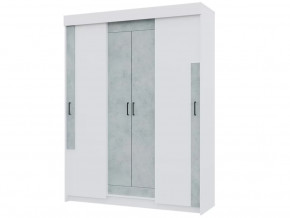 Шкаф купе Victor Белый-Бетон в Пыть-Яхе - pyt-yah.mebel-tymen.ru | фото