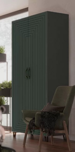 Шкаф Квадро М-3 двухдверный, серый графит/софт пестовый в Пыть-Яхе - pyt-yah.mebel-tymen.ru | фото