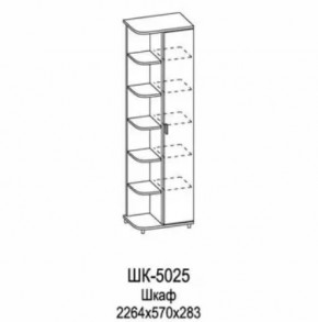 Шкаф многоцелевой ШК-5025 Грейс в Пыть-Яхе - pyt-yah.mebel-tymen.ru | фото