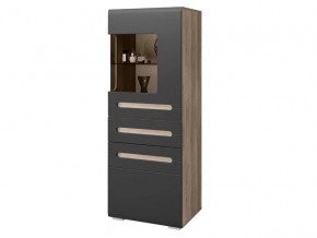 Шкаф Наоми ШК-24 графит нубук в Пыть-Яхе - pyt-yah.mebel-tymen.ru | фото