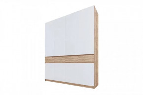 Шкаф распашной Турин белый шагрень в Пыть-Яхе - pyt-yah.mebel-tymen.ru | фото