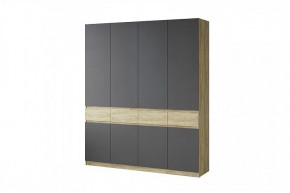 Шкаф распашной Турин Графит в Пыть-Яхе - pyt-yah.mebel-tymen.ru | фото