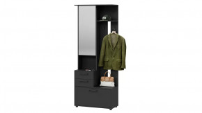 Шкаф-секция комбинированная «Витра» тип 1 Антрацит в Пыть-Яхе - pyt-yah.mebel-tymen.ru | фото