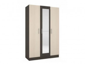 Шкаф трехстворчатый Леси Венге-Дуб в Пыть-Яхе - pyt-yah.mebel-tymen.ru | фото