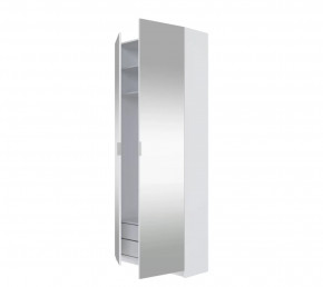 Шкаф в спальню с зеркалом MOBI белый REG/100 в Пыть-Яхе - pyt-yah.mebel-tymen.ru | фото