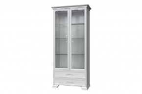 Шкаф витрина-2 стекла "Грация" в Пыть-Яхе - pyt-yah.mebel-tymen.ru | фото