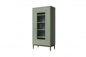 Шкаф Витрина ШР-2 Гориция Зелёный самшит в Пыть-Яхе - pyt-yah.mebel-tymen.ru | фото