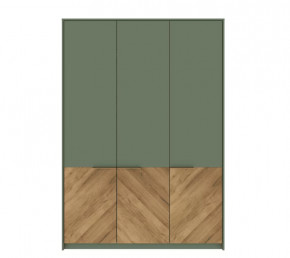 SIENA шкаф SZF3D (Дымчатый зеленый/Дуб вотан) в Пыть-Яхе - pyt-yah.mebel-tymen.ru | фото