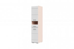 СИМБА Пенал с ящ. (ш400*г570*в2000мм), Белый глянец в Пыть-Яхе - pyt-yah.mebel-tymen.ru | фото