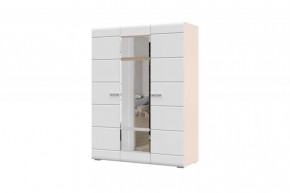 СИМБА Шкаф 3х-ств (ш1500*г570*в2000мм), Белый глянец в Пыть-Яхе - pyt-yah.mebel-tymen.ru | фото