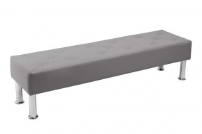 Скамья Марк (серый) в Пыть-Яхе - pyt-yah.mebel-tymen.ru | фото