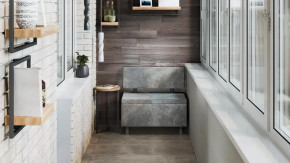 Скамья прямая «Брайтон» (800 мм) Венге Цаво, Wellmart Silver в Пыть-Яхе - pyt-yah.mebel-tymen.ru | фото