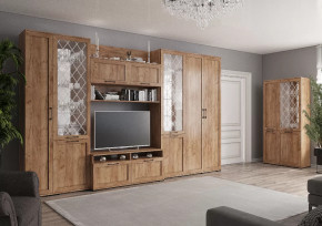 СОФИЯ Гостиная, ЛДСП Дуб крафт табачный/ рамка МДФ Дуб крафт табачный в Пыть-Яхе - pyt-yah.mebel-tymen.ru | фото