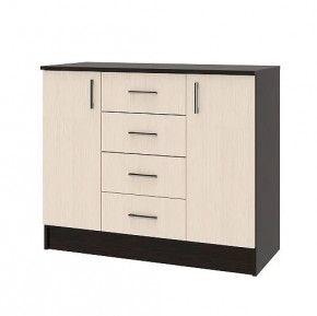 СОФИЯ К1000 2Д Комод (ш1006*г435*в820мм), ЛДСП венге/дуб белфорт в Пыть-Яхе - pyt-yah.mebel-tymen.ru | фото