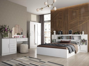 Спальный гарнитур Басямиф, белый в Пыть-Яхе - pyt-yah.mebel-tymen.ru | фото