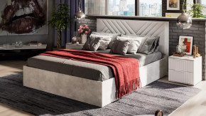 Спальный гарнитур «Хилтон» стандартный Ателье светлый в Пыть-Яхе - pyt-yah.mebel-tymen.ru | фото