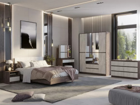 Спальный гарнитур Милана Ясень анкор/Дуб эльза в Пыть-Яхе - pyt-yah.mebel-tymen.ru | фото