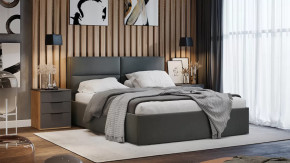 Спальный гарнитур «Порто» стандартный Яблоня Беллуно, Графит софт, Велюр Графит в Пыть-Яхе - pyt-yah.mebel-tymen.ru | фото