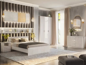 Спальный гарнитур Сабрина-2 Ясень анкор светлый в Пыть-Яхе - pyt-yah.mebel-tymen.ru | фото