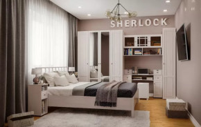 Спальный гарнитур Sherlock в Пыть-Яхе - pyt-yah.mebel-tymen.ru | фото