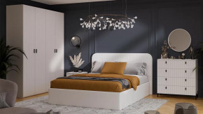 Спальный гарнитур «Тиффани» №3 Белый Жемчуг, Белый софт в Пыть-Яхе - pyt-yah.mebel-tymen.ru | фото