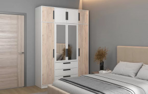 Спальный гарнитур Вегас (ЛДСП Белый) в Пыть-Яхе - pyt-yah.mebel-tymen.ru | фото